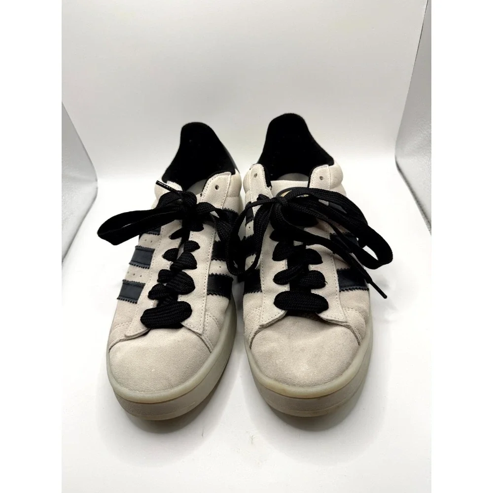 Adidas Campus 00s HQ8711 Mens 8.5 Sneaker Beige Aluminium Black Skateboard Shoes